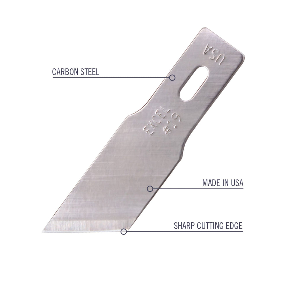 EXL20019-2 [file:EXL20019-2.jpg] #19 Angled Edge Blade