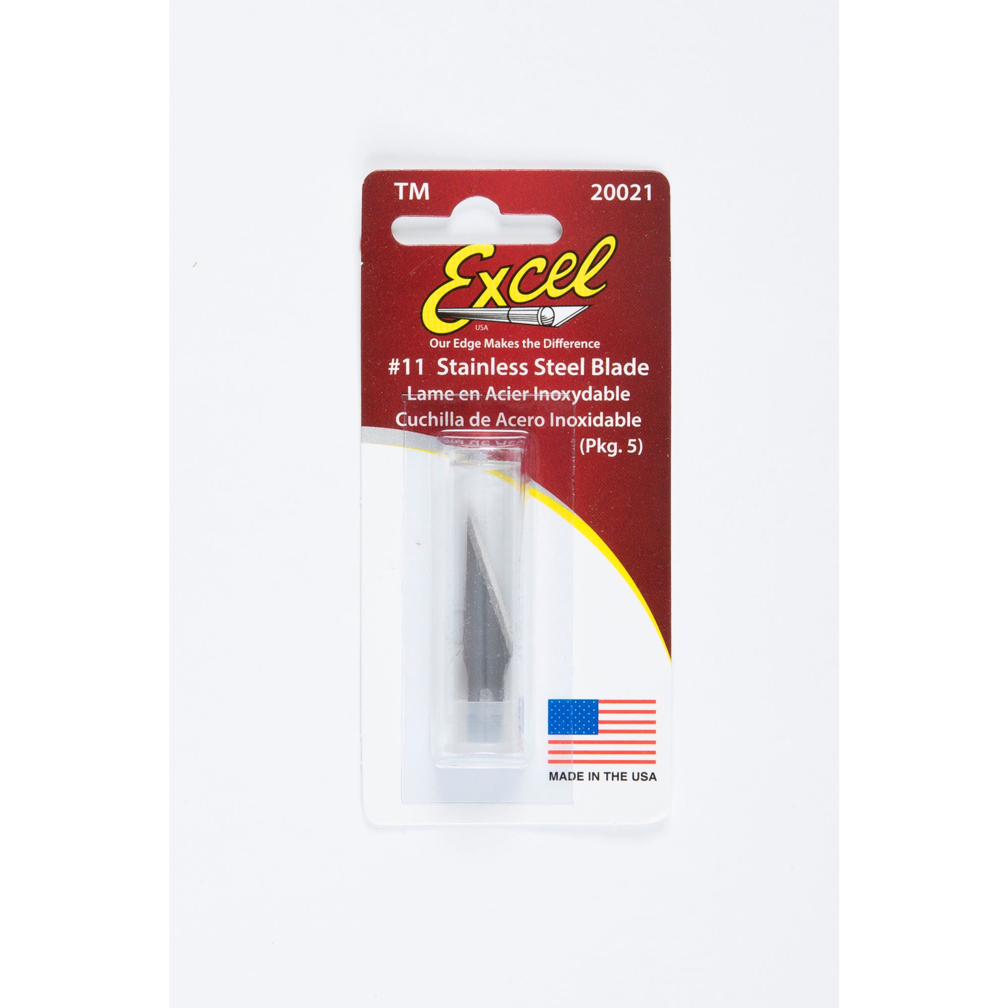 EXL20021-5 [file:EXL20021-5.jpg] #21 Stainless Steel Blade
