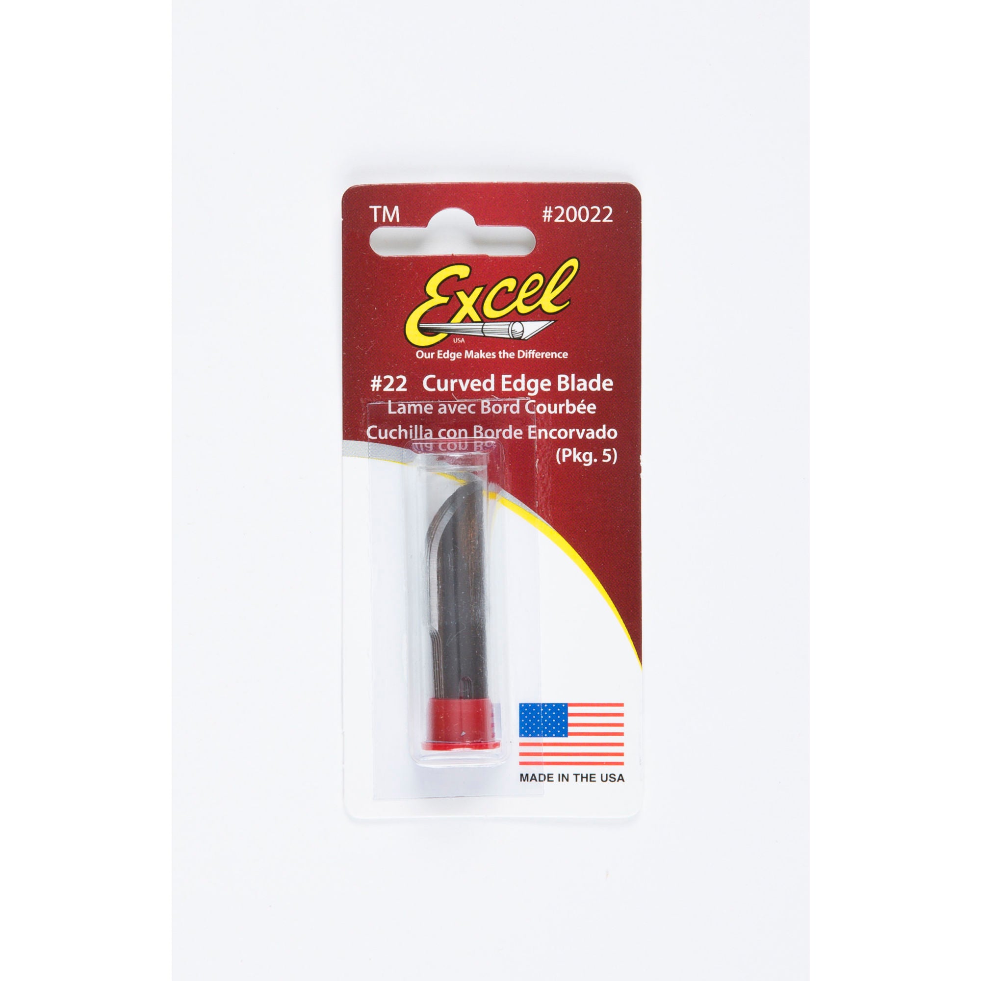 EXL20022-8 [file:EXL20022-8.jpg] #22 Curved Edge Blade