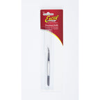 EXL30415-6 [file:EXL30415-6.jpg] Curved Point Stainless Steel Tweezers, 6in (Carded)