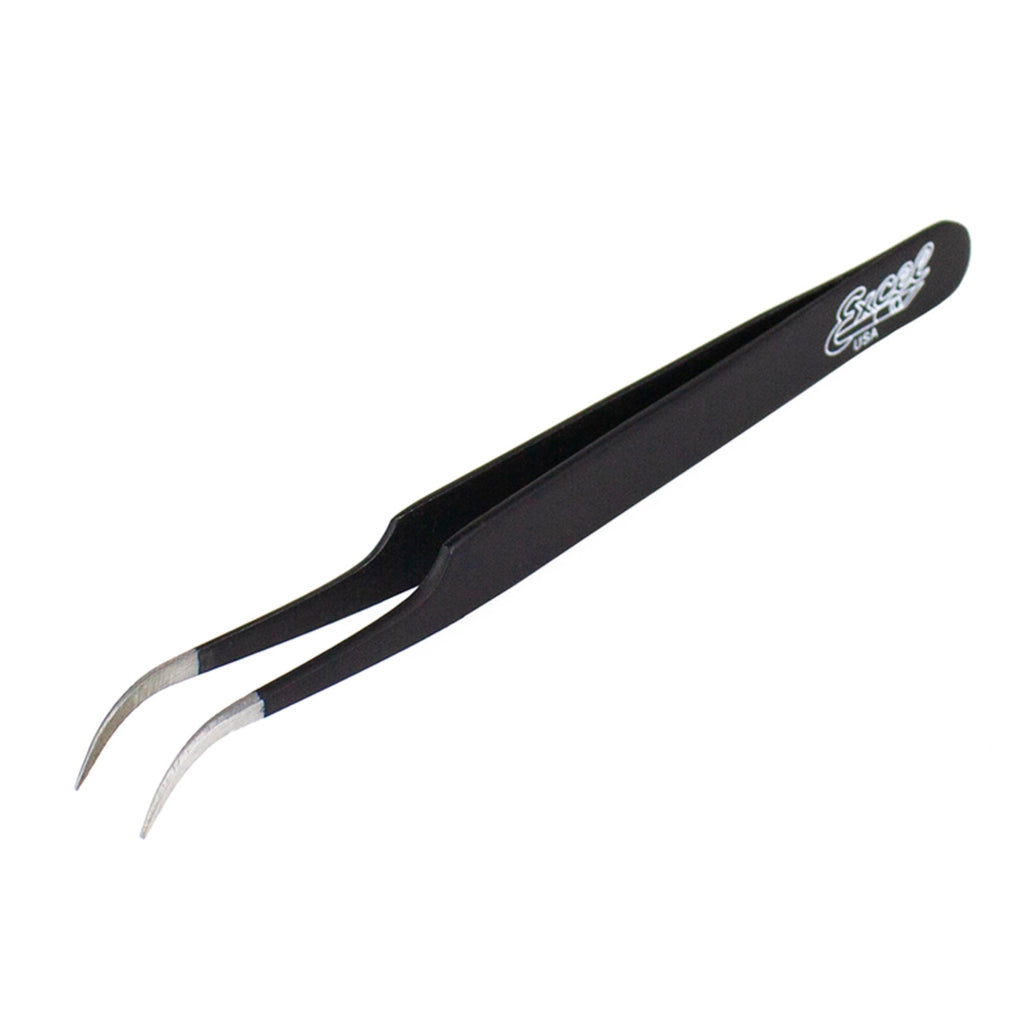 EXL30420-3 [file:EXL30420-3.jpg] Slant Point Fine Point Tweezer