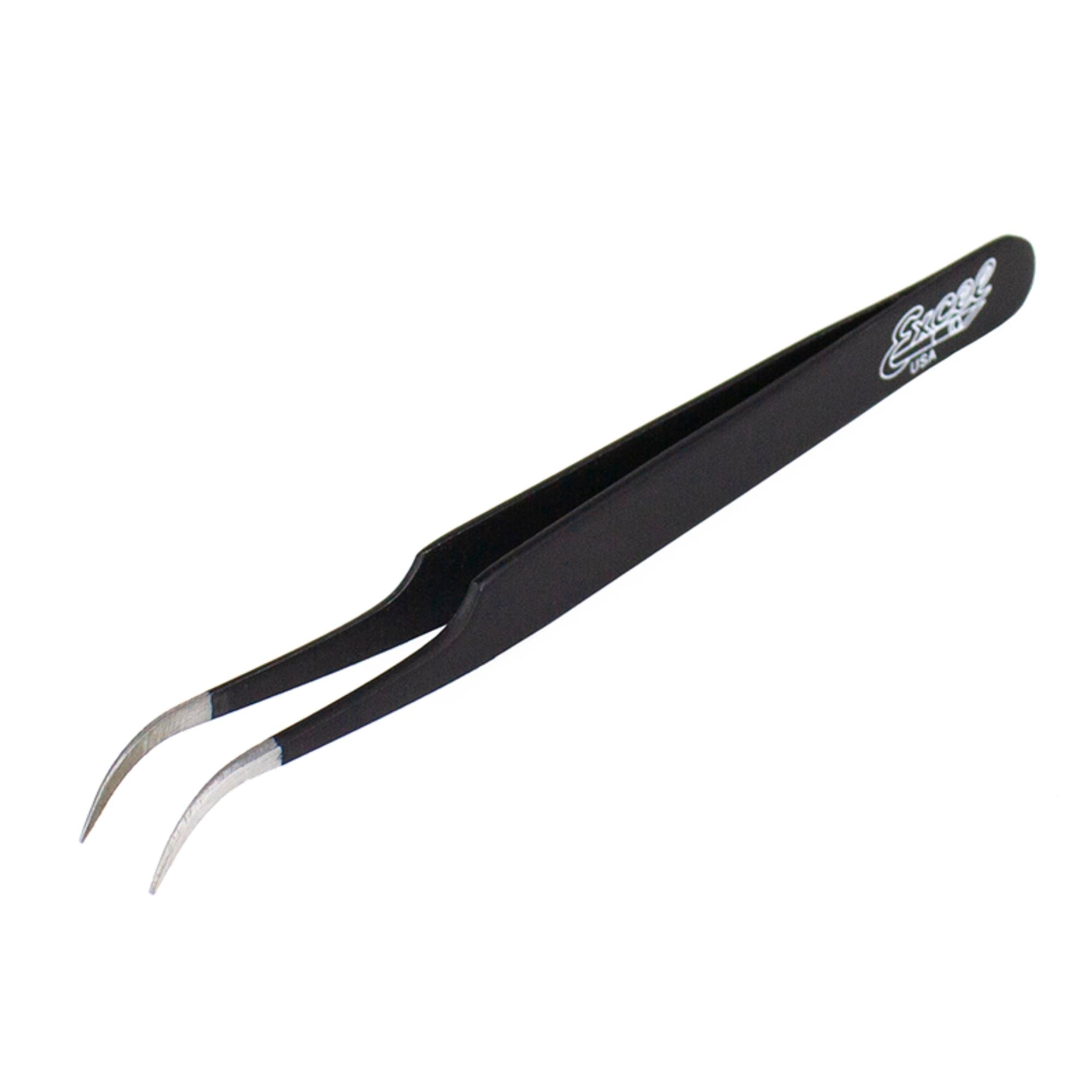 EXL30420-3 [file:EXL30420-3.jpg] Slant Point Fine Point Tweezer
