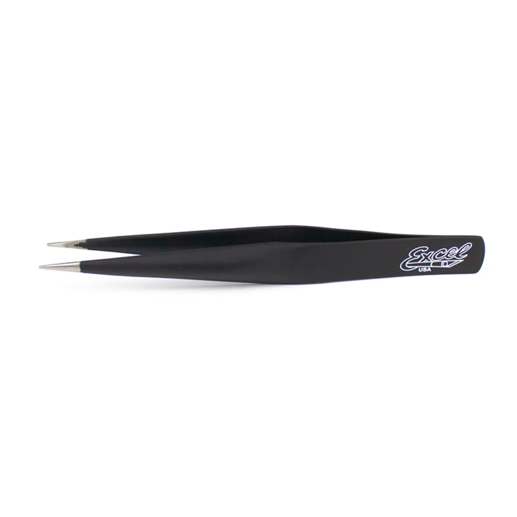 EXL30422-2 [file:EXL30422-2.jpg] Hollow Handle Ultra Fine Point Tweezer