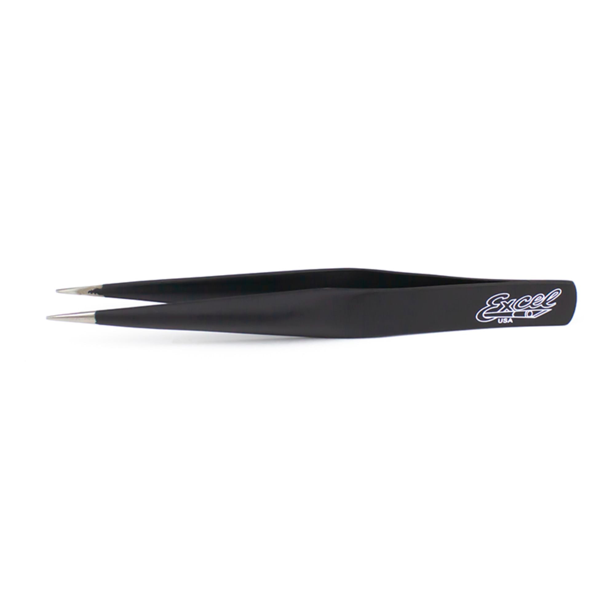 EXL30422-2 [file:EXL30422-2.jpg] Hollow Handle Ultra Fine Point Tweezer