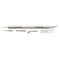 EXL30610-1 [file:EXL30610-1.jpg] Double Ended Chuck and Safety Cap (Hobby Awl, 3 Burnisher Tips, #11 Blade) (Carded)