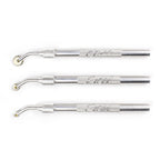 EXL30612-1 [file:EXL30612-1.jpg] Pounce Wheel Set, Three Wheel Heads with .25in, .312in, .437in (Carded)