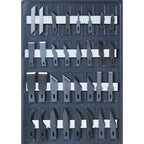 EXL44200-3 [file:EXL44200-3.jpg] Super Deluxe Knife Set (Vinyl)