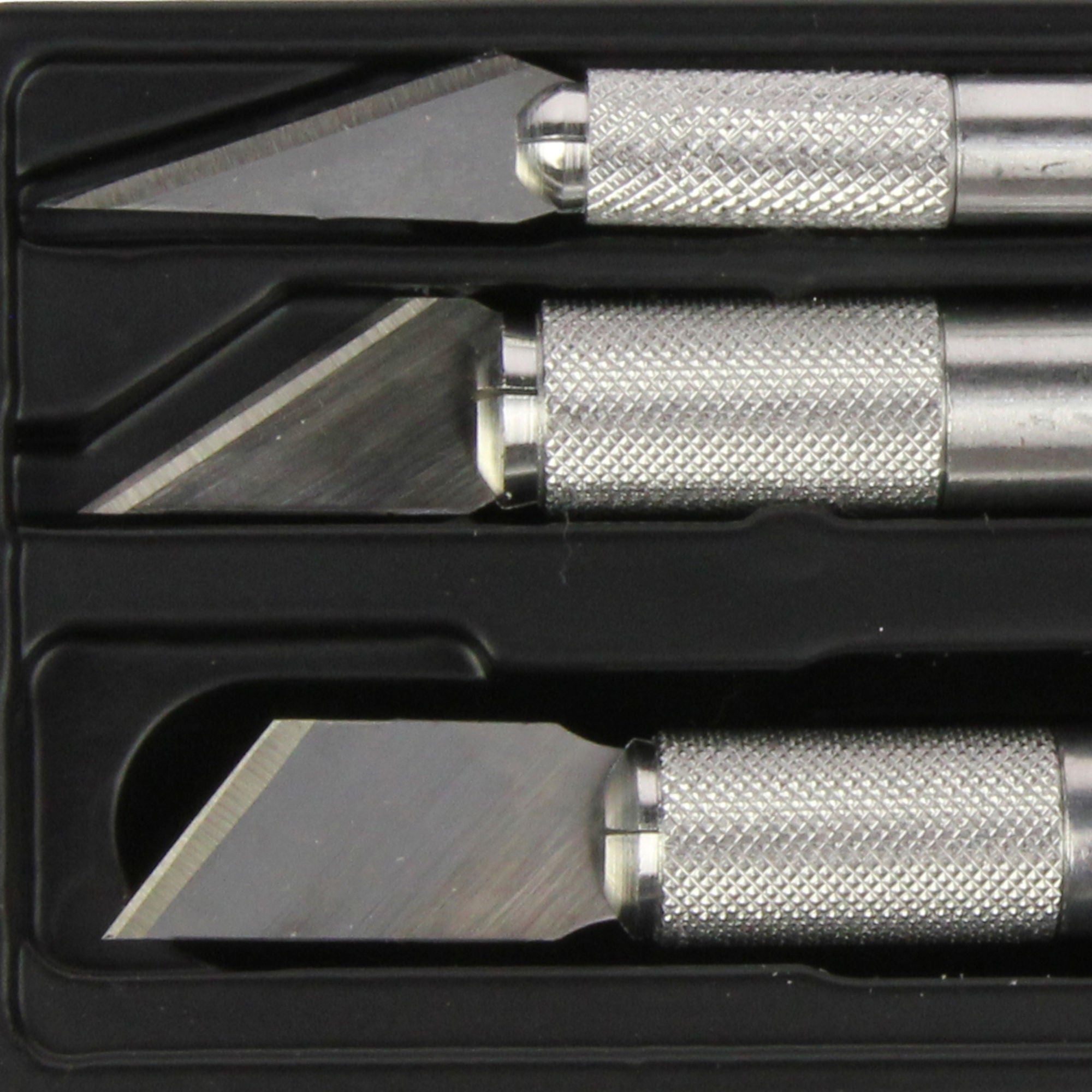 EXL44282-7 [file:EXL44282-7.jpg] Hobby Knife Set with Wooden Box
