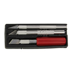 EXL44282-8 [file:EXL44282-8.jpg] Hobby Knife Set with Wooden Box