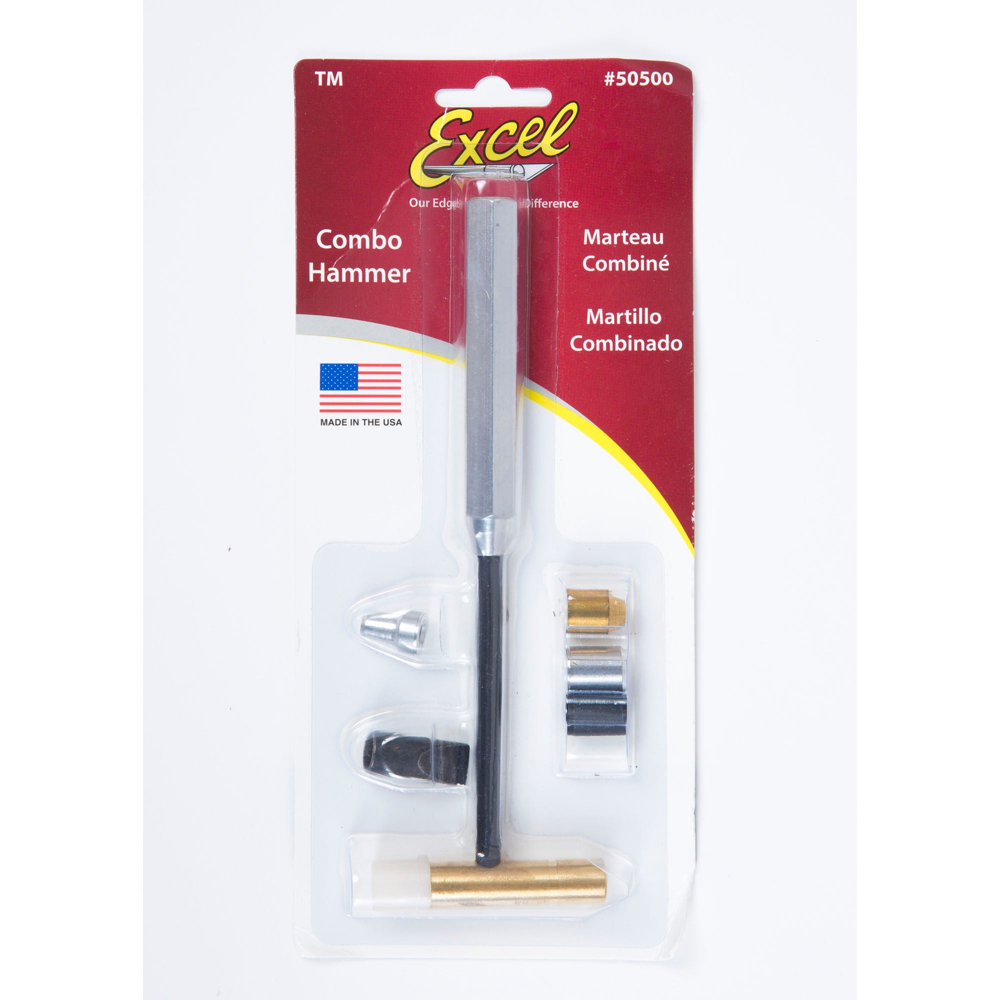 EXL50500-5 Combo Hammer with 7 Heads (Carded)