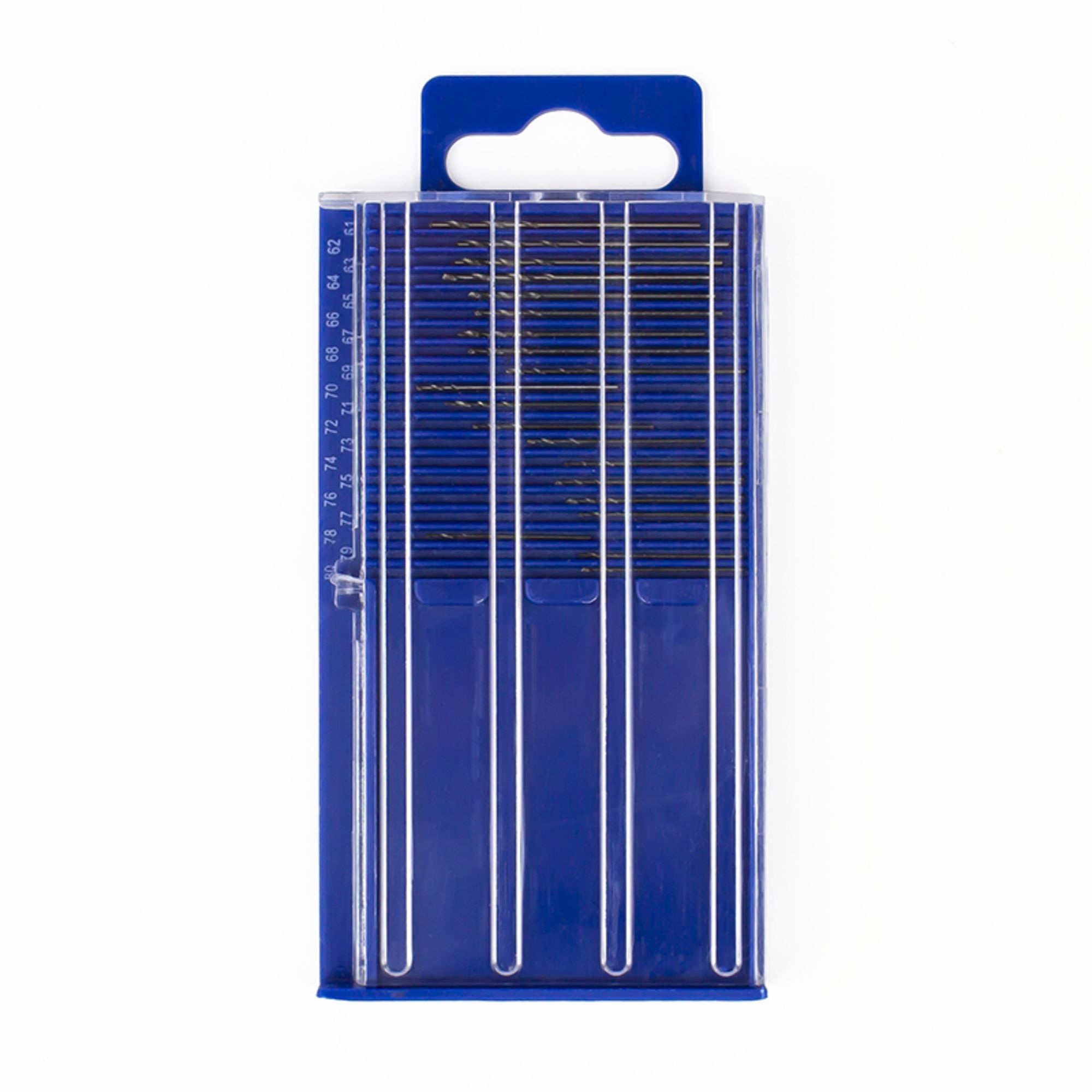 EXL55522 [file:EXL55522-1.jpg] 20 Piece Drill Index #61 to #80 (Boxed)