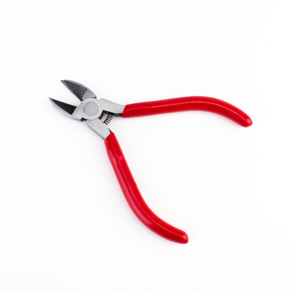 EXL55550-3 Spring Loaded Soft Grip Wire Cutter 4.5in (Carded)