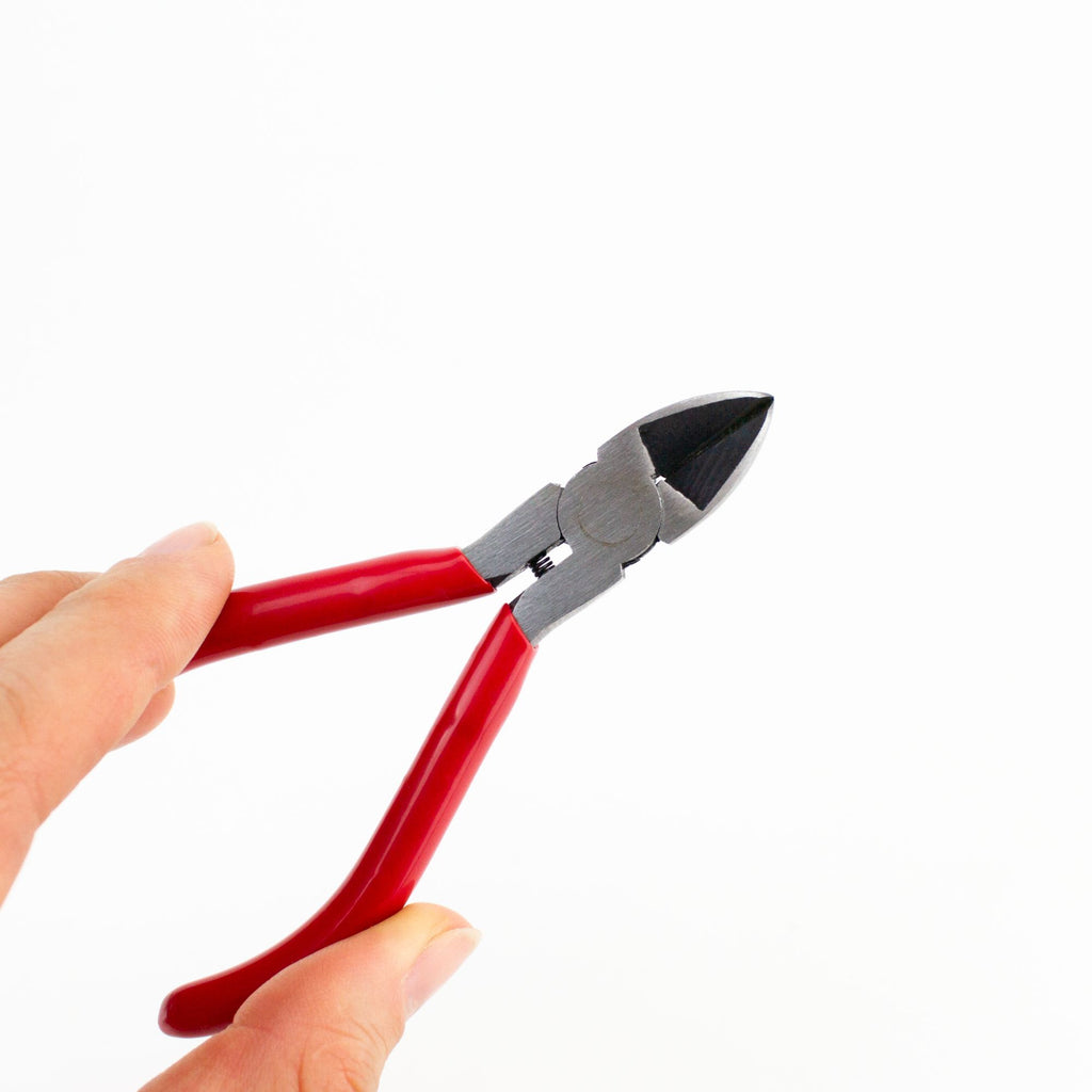 EXL55550-4 Spring Loaded Soft Grip Wire Cutter 4.5in (Carded)