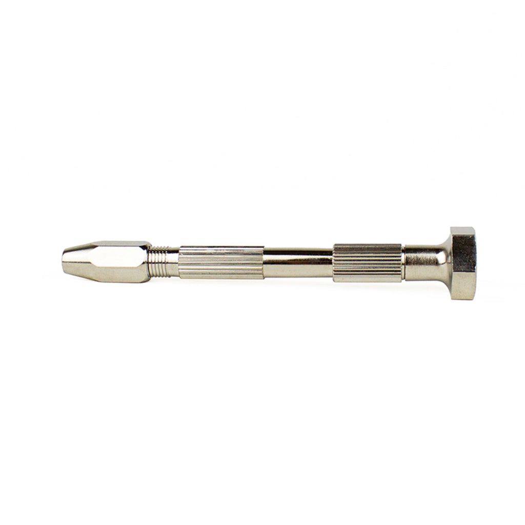 EXL55661 [file:EXL55661-1.jpg] Swivel Head Pin Vice with 4 Chucks (Carded)