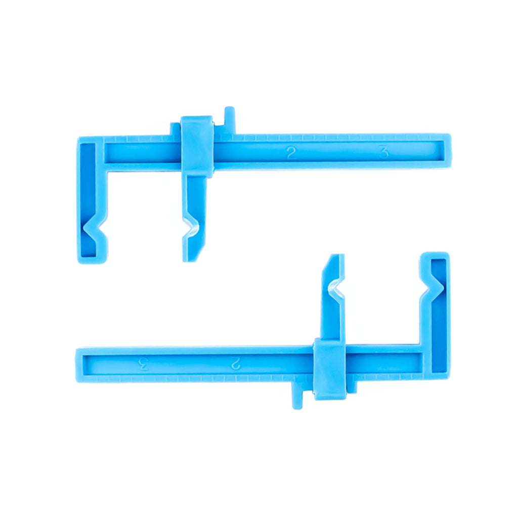 EXL55663-2 [file:EXL55663-2.jpg] Adjustable Plastic Clamp 3in (Carded)