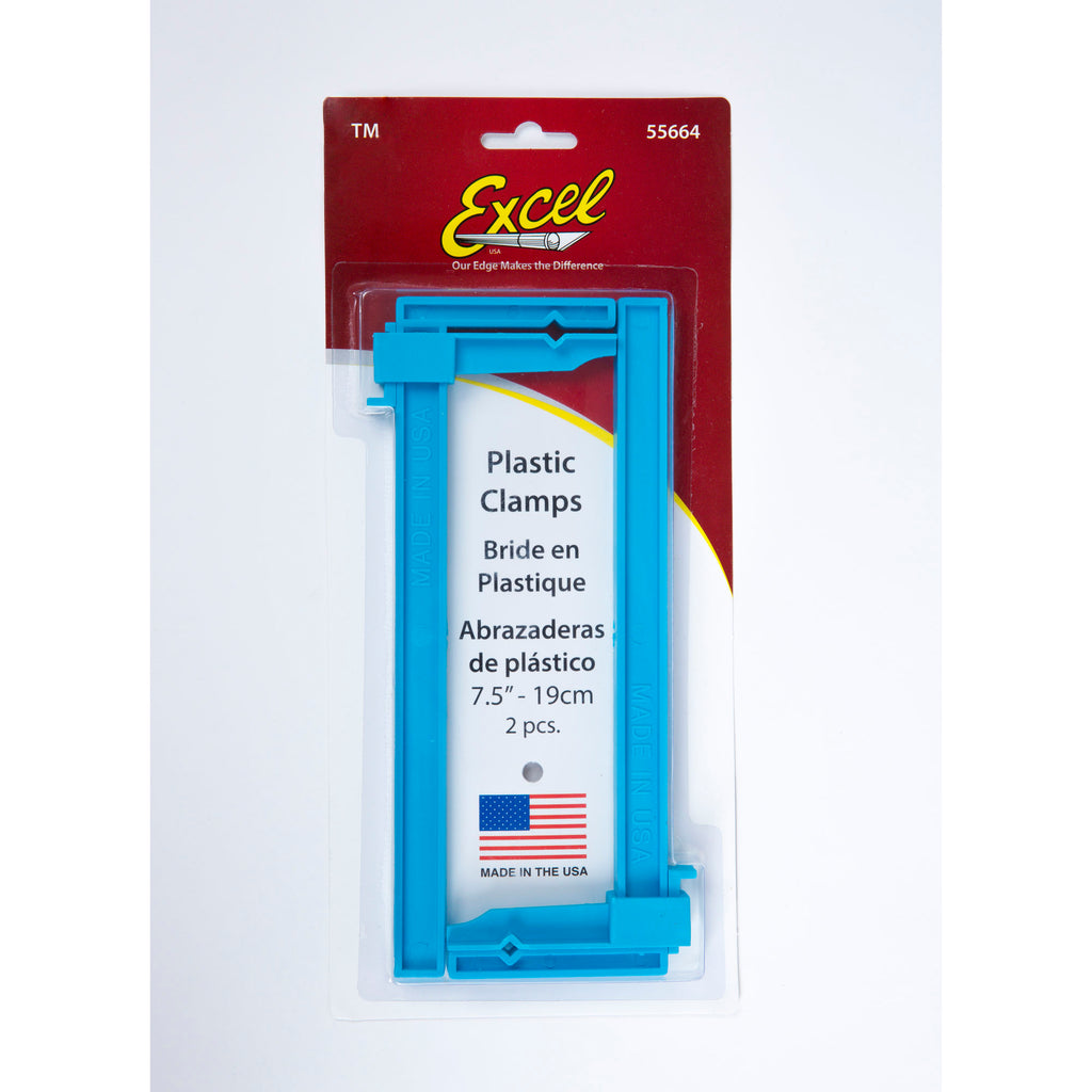 EXL55664-6 [file:EXL55664-6.jpg] Adjustable Plastic Clamp 7in (Carded)