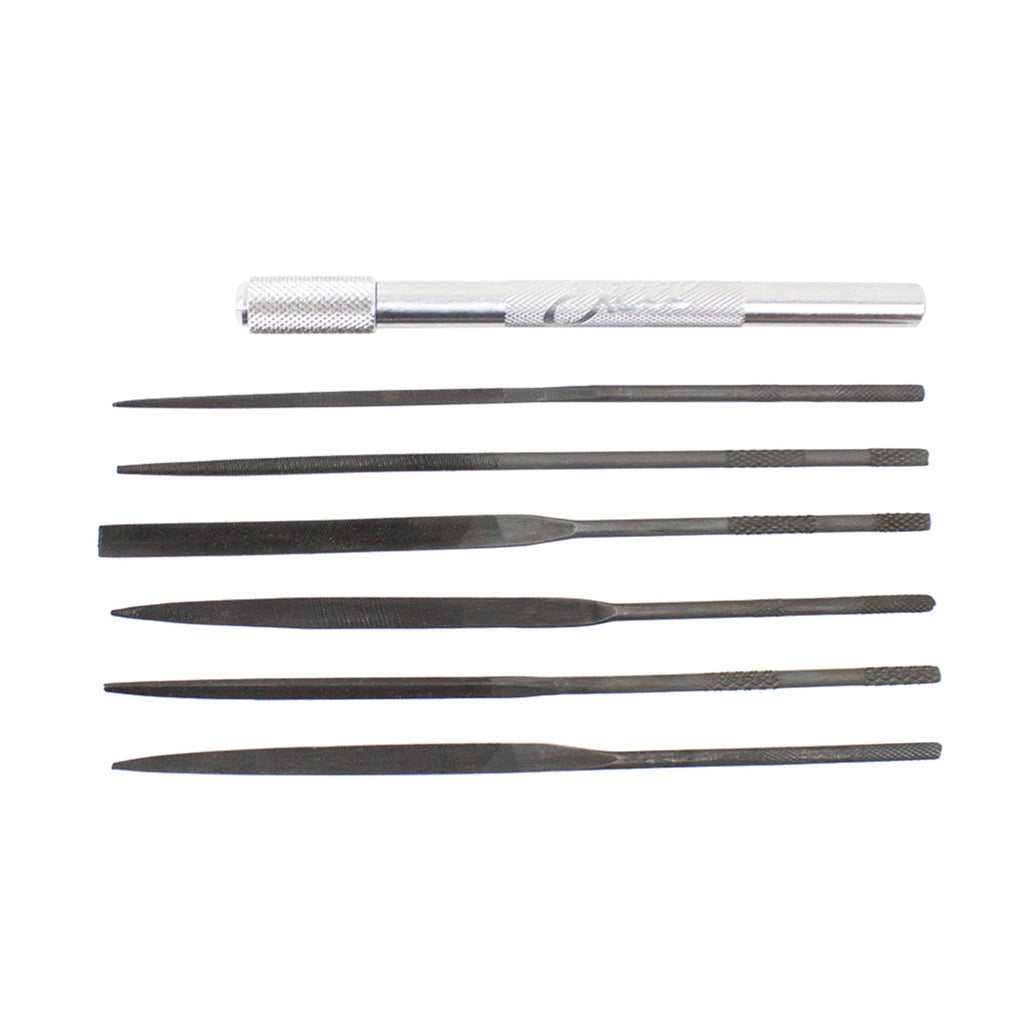 EXL55668 [file:EXL55668-1.jpg] 6-Piece Assorted Sharpening File Set with Handle