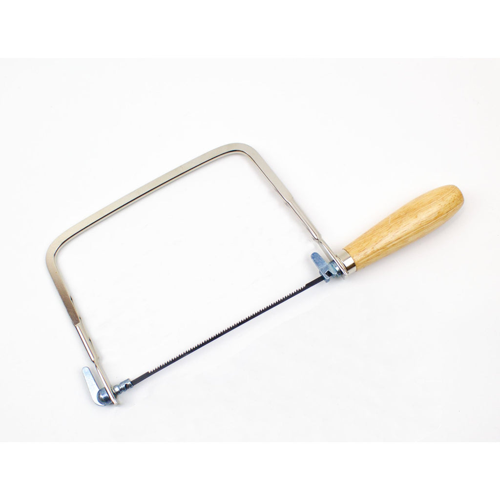 EXL55676-4 [file:EXL55676-4.jpg] Coping Saw with 4 Extra Blades, 7.0 x 4.5in (Carded)