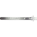 EXL55677-1 [file:EXL55677-1.jpg] Stainless Steel Ruler 6in