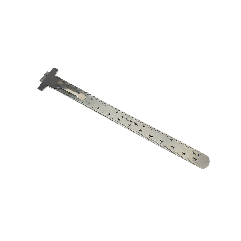 EXL55677-3 Stainless Steel Ruler 6in