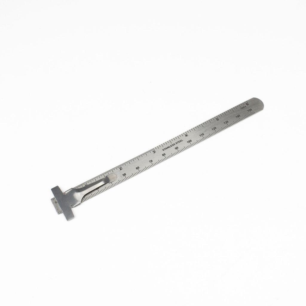 EXL55677-4 Stainless Steel Ruler 6in