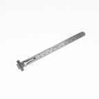 EXL55677-4 [file:EXL55677-4.jpg] Stainless Steel Ruler 6in