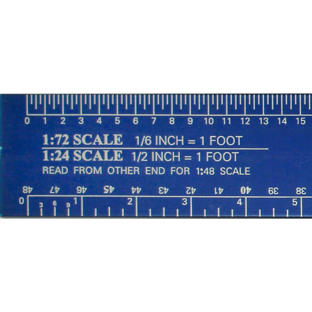 EXL55779-2 [file:EXL55779-2.jpg] 12in Deluxe Scale Model Reference Ruler