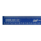 EXL55779-5 [file:EXL55779-5.jpg] 12in Deluxe Scale Model Reference Ruler