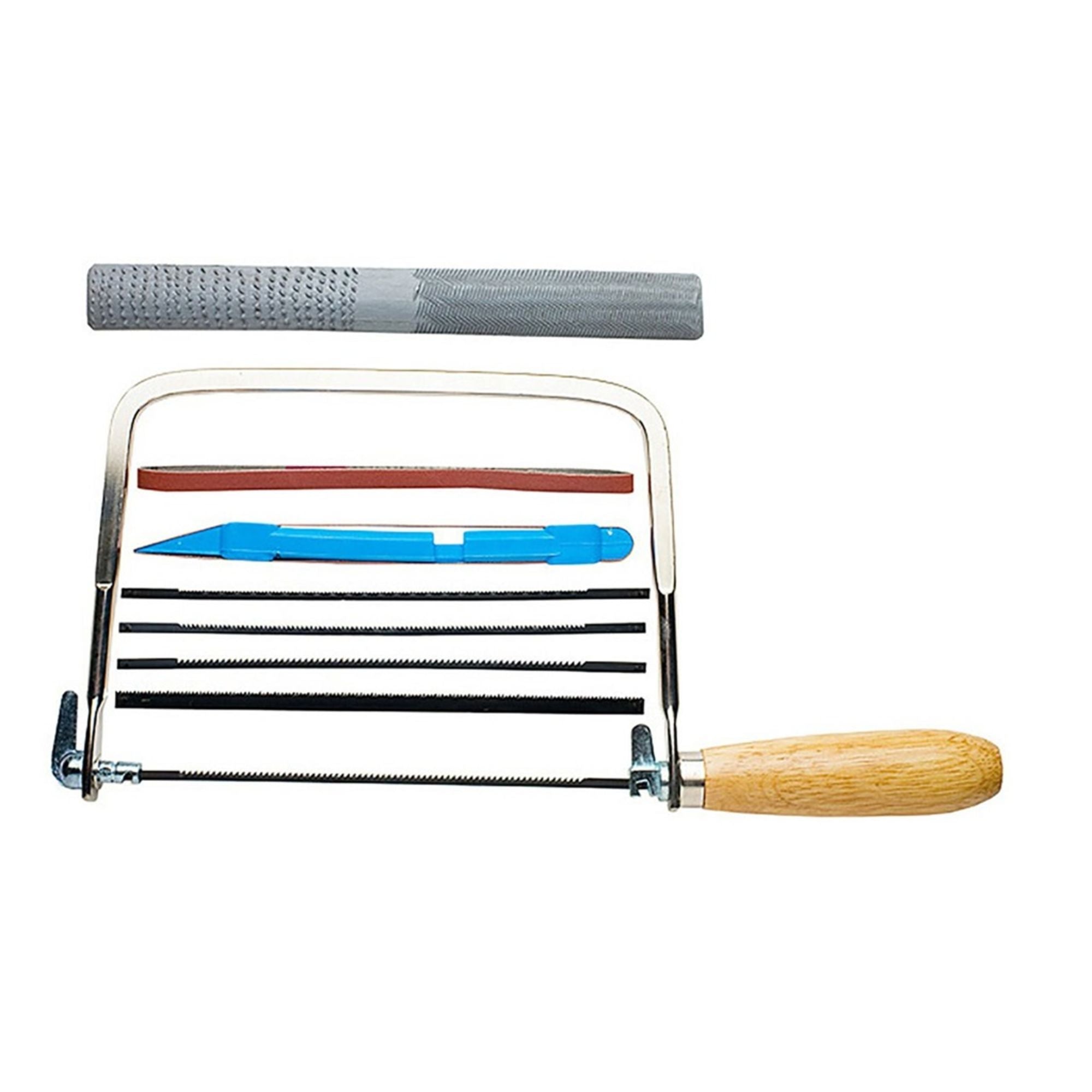 EXL56012 [file:EXL56012-1.jpg] Model Builders Tool Saw Set with File (Carded)