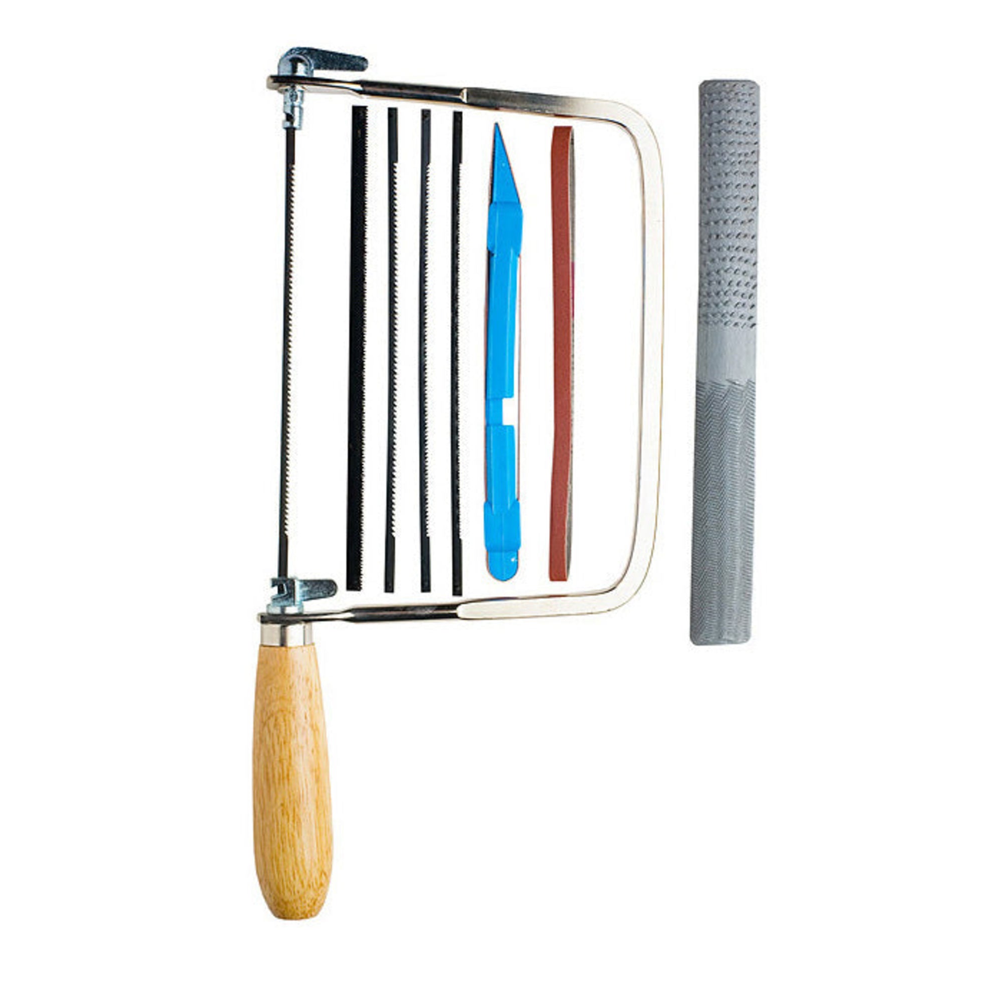 EXL56012-2 Model Builders Tool Saw Set with File (Carded)