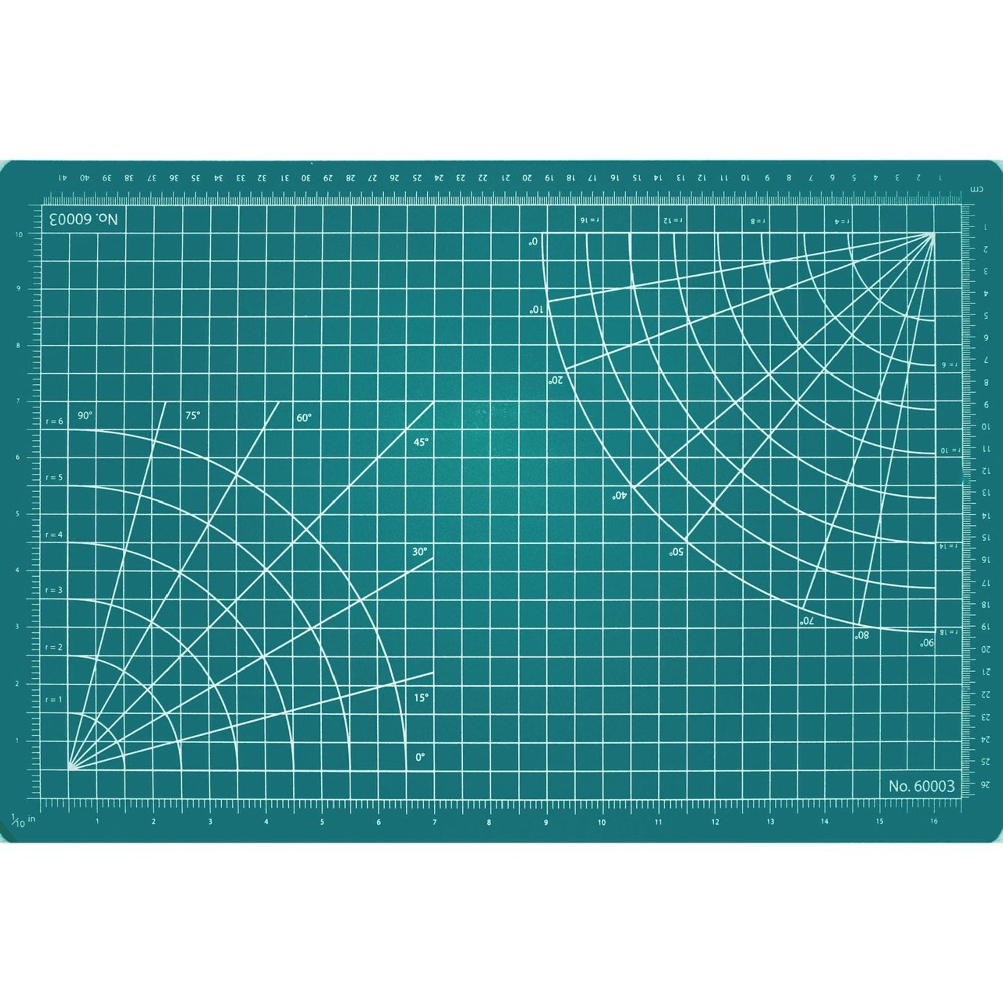 EXL60003 [file:EXL60003-1.jpg] Self-Healing Cutting Mat. 18 x 12in, Green