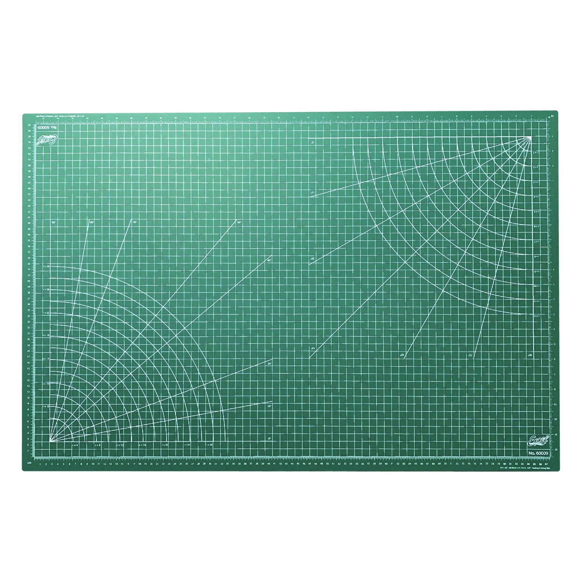 EXL60009 [file:EXL60009-1.jpg] ArchD-size Self-Healing Cutting Mat, 36 x 24in, Green
