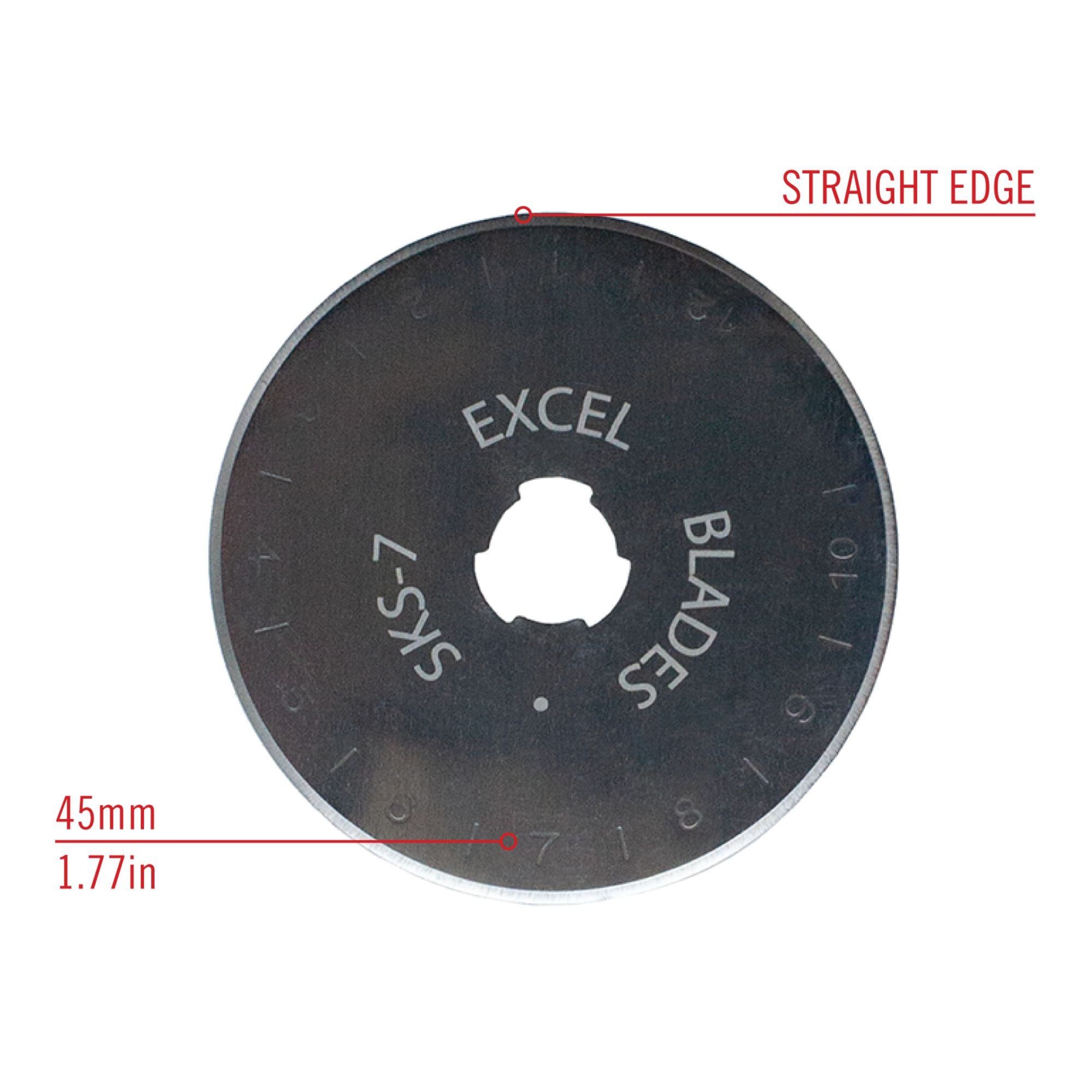 EXL60017-2 [file:EXL60017-2.jpg] 45mm Large Rotary Blade (Carded)