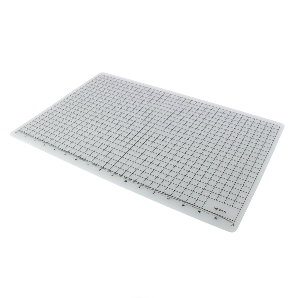 EXL60031 [file:EXL60031-1.jpg] Self-Healing Cutting Mat, 12 x 18in, Clear (Bulk)