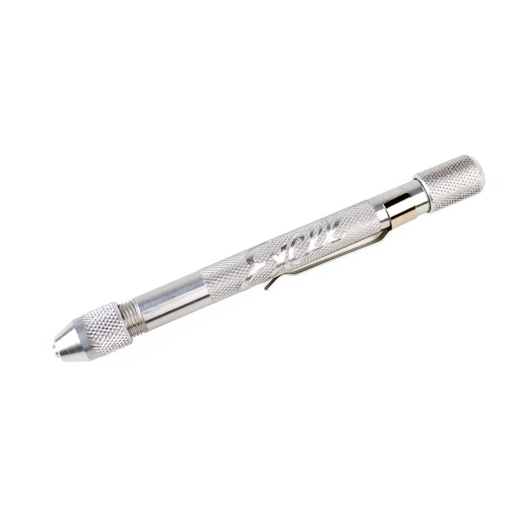 EXL70003-4 [file:EXL70003-4.jpg] Mini Pin Vice with 12 Assorted Drills (Carded)