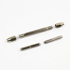 EXL70023-6 [file:EXL70023-6.jpg] Double Ended Pin Vice 4in (Carded)