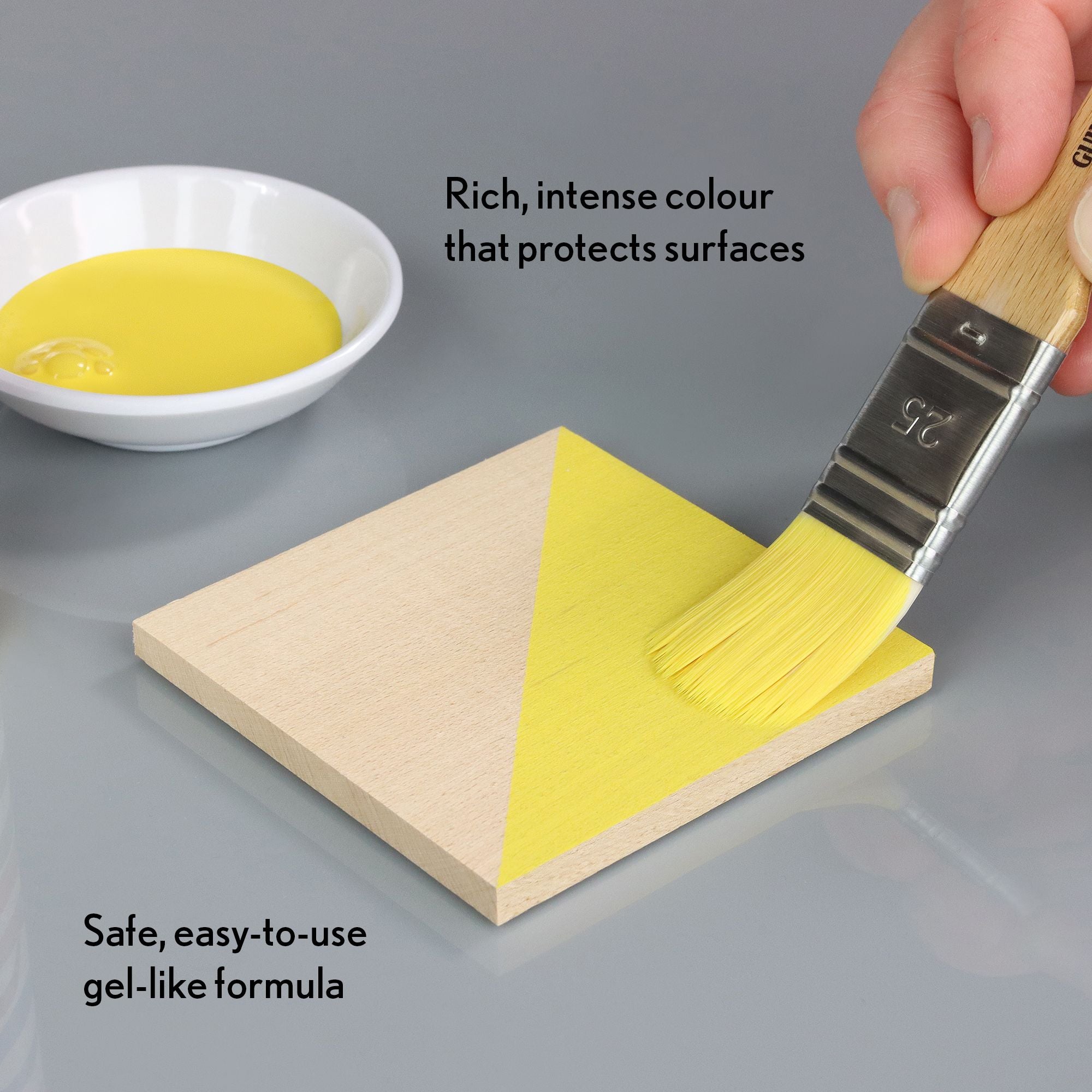 GLDB103004-6 [file:GLDB103004-6.jpg] Bleo Gel Paint, Lemon