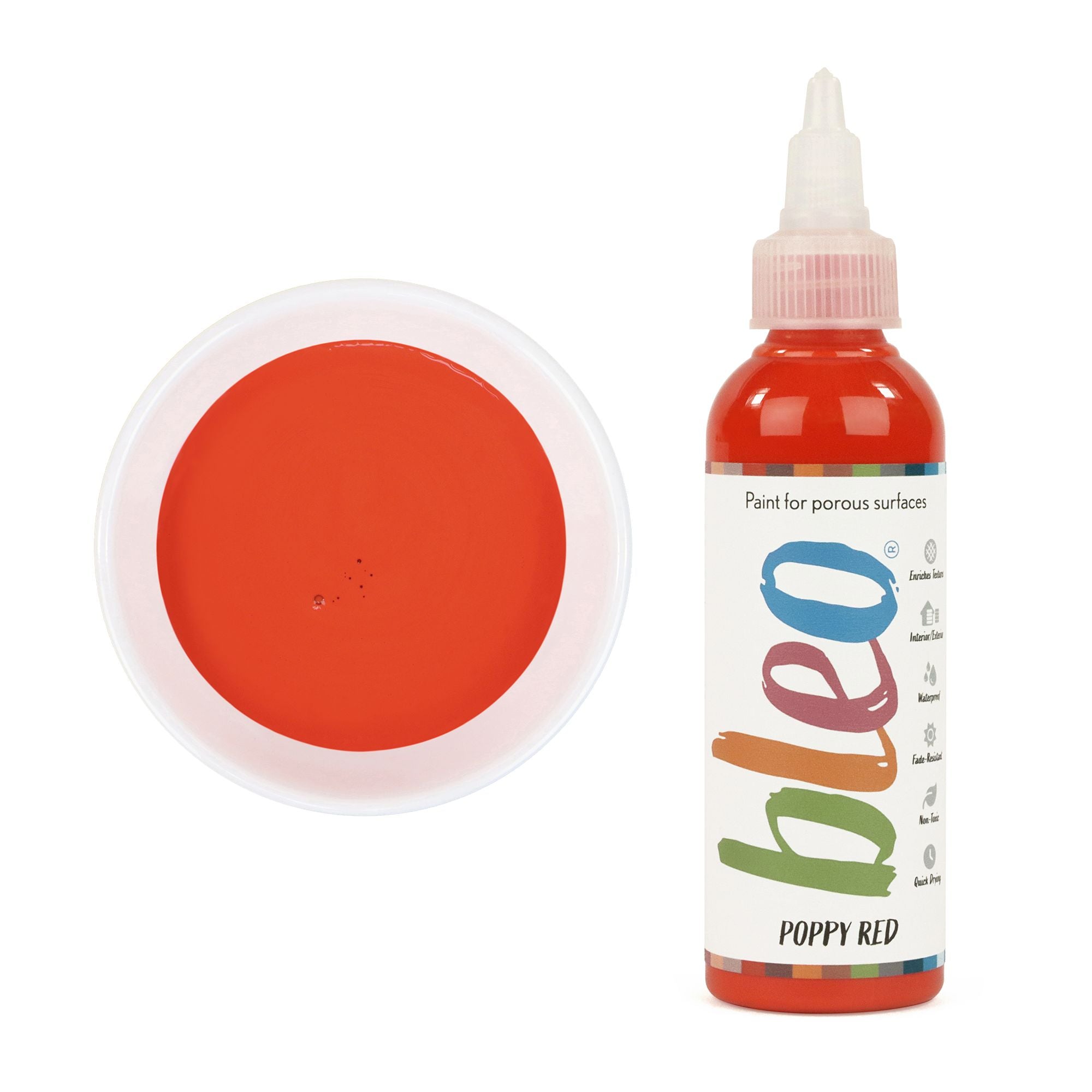 GLDB103009-1 [file:GLDB103009-1.jpg] Bleo Gel Paint, Poppy Red