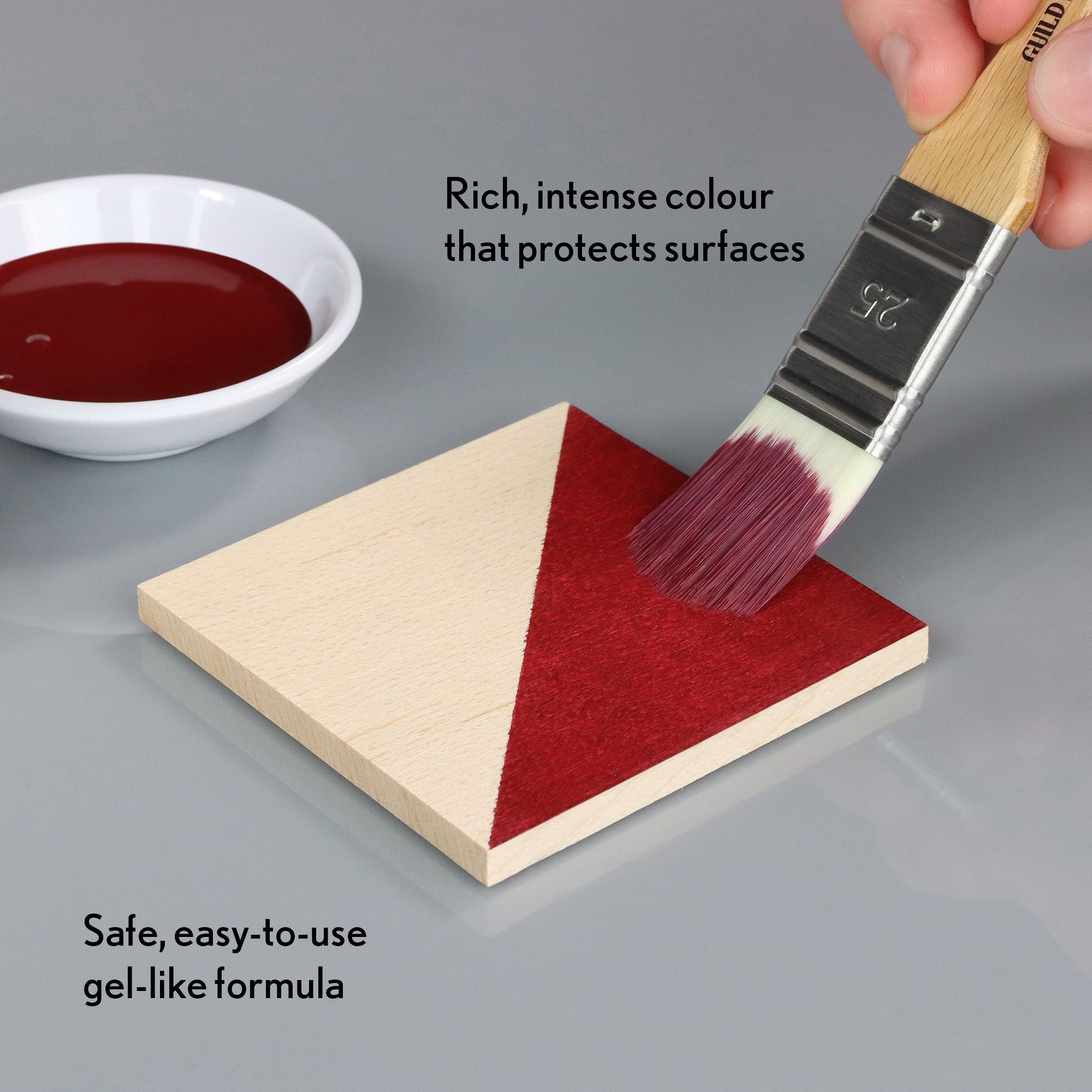 GLDB103010-6 [file:GLDB103010-6.jpg] Bleo Gel Paint, Oxblood