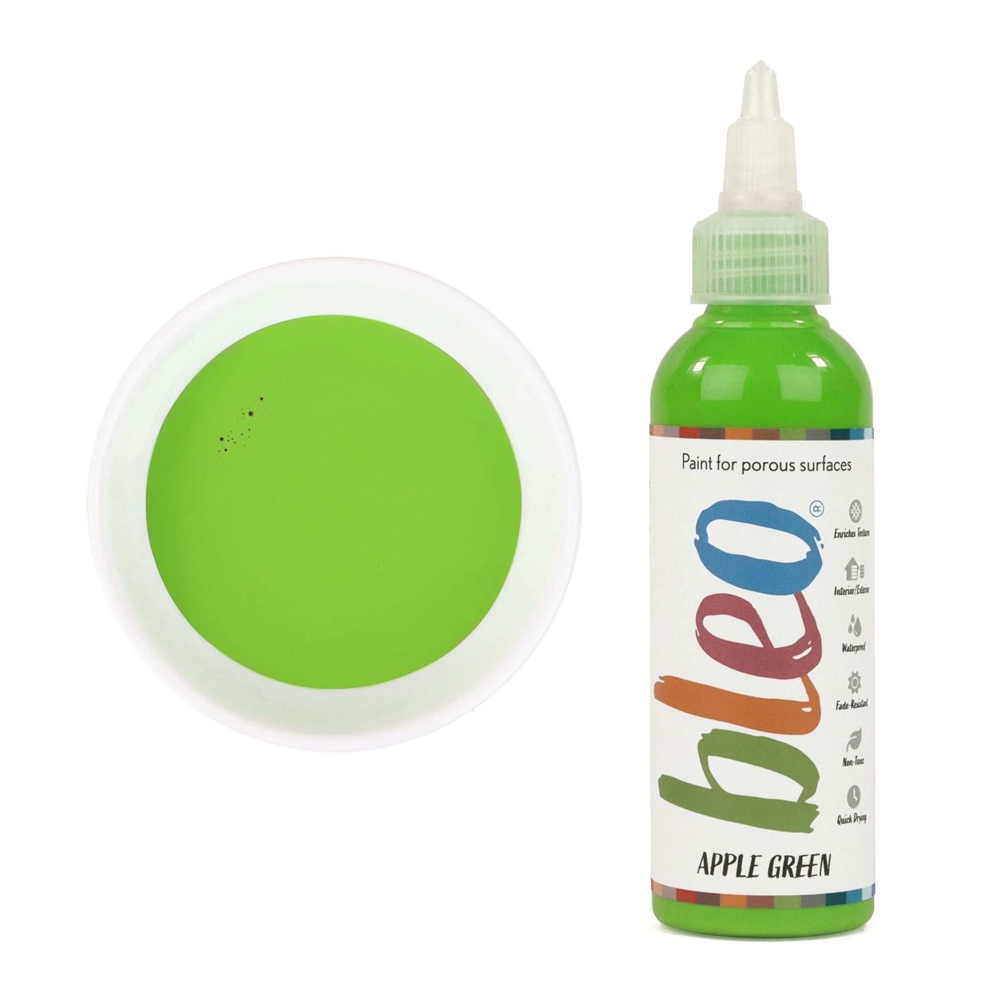 GLDB103013-1 [file:GLDB103013-1.jpg] Bleo Gel Paint, Apple Green