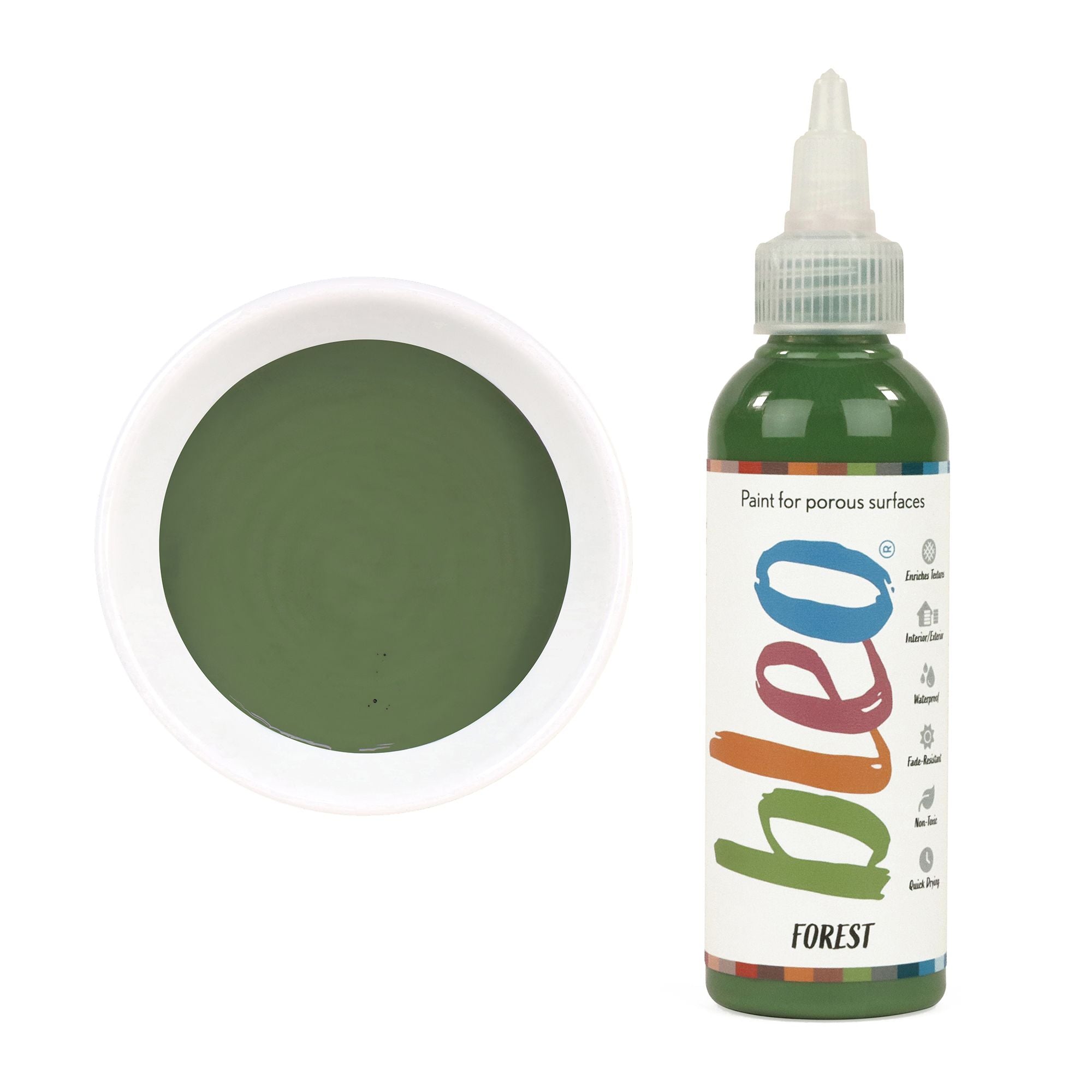 GLDB103014-1 [file:GLDB103014-1.jpg] Bleo Gel Paint, Forest