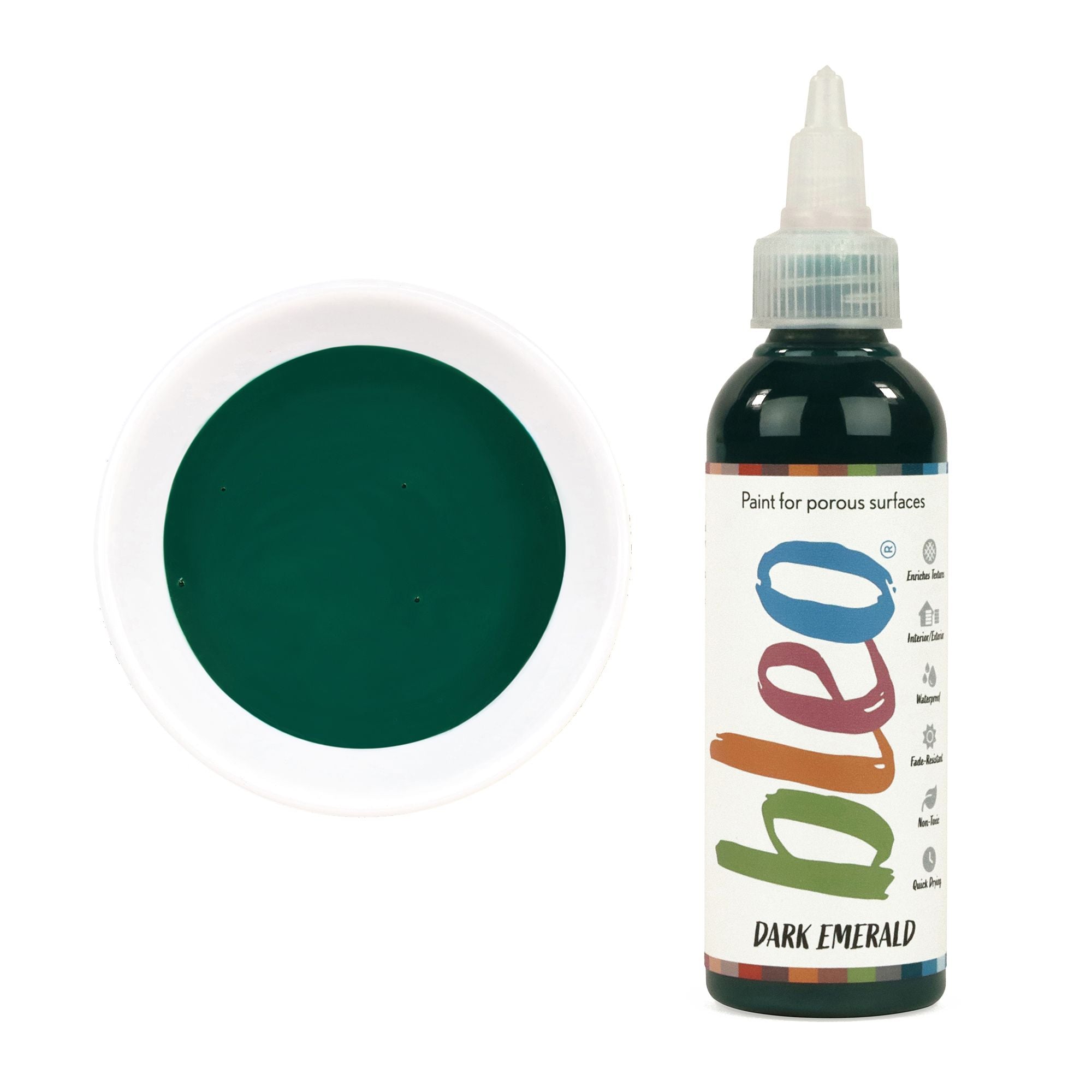 GLDB103015-1 [file:GLDB103015-1.jpg] Bleo Gel Paint, Dark Emerald