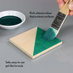 GLDB103015-6 [file:GLDB103015-6.jpg] Bleo Gel Paint, Dark Emerald
