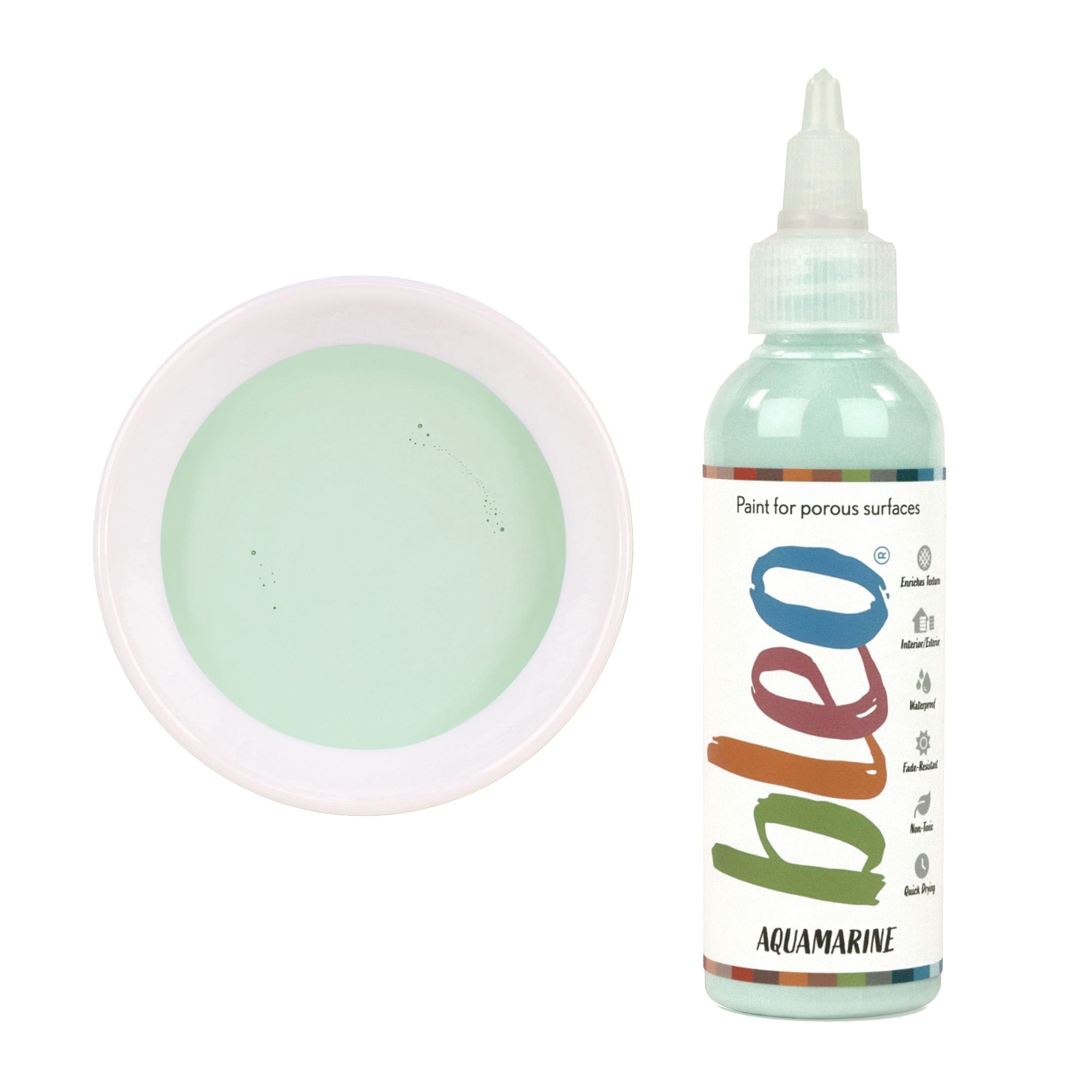 GLDB103017 [file:GLDB103017-1.jpg] Bleo Gel Paint, Aquamarine (100ml)