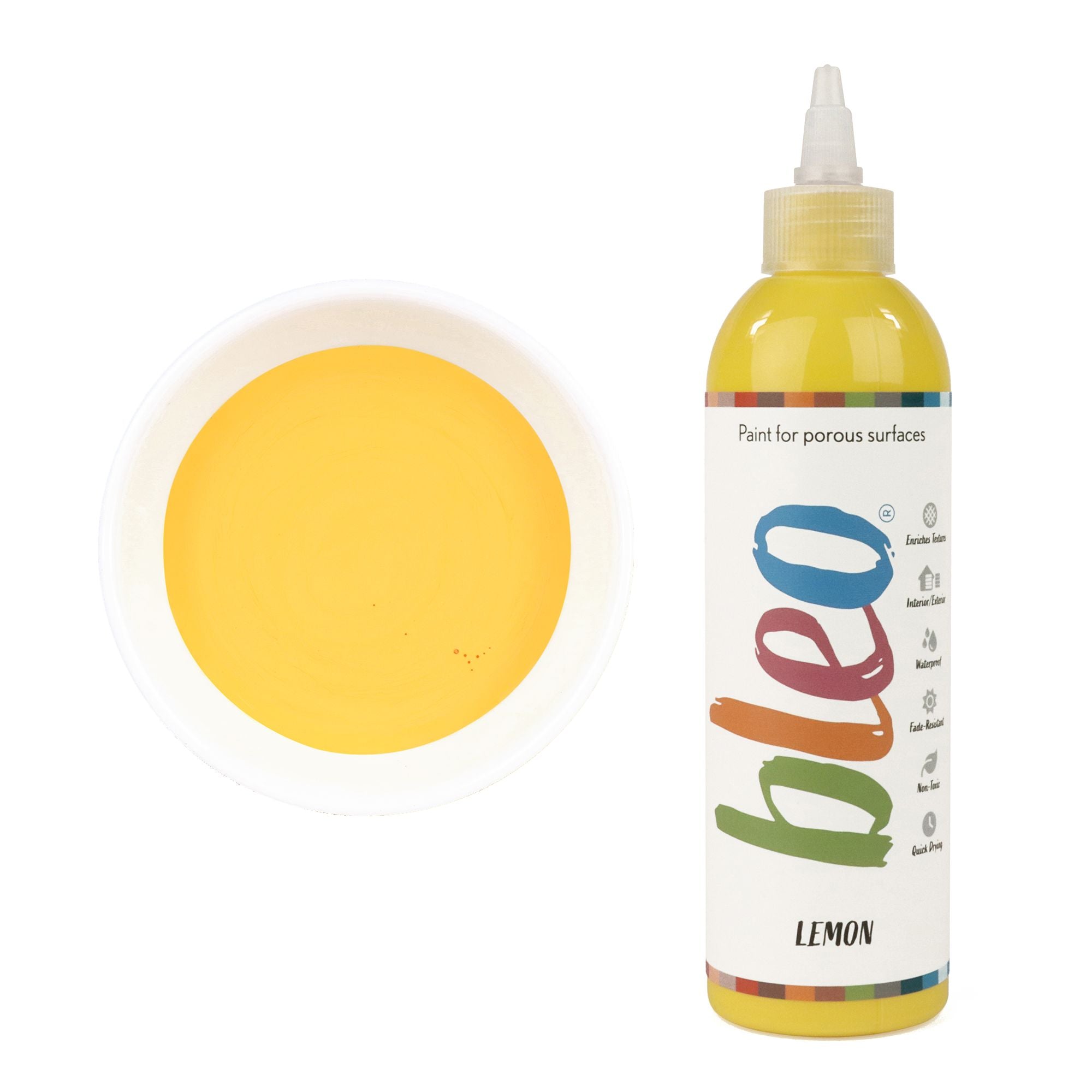 GLDB105004 [file:GLDB105004-1.jpg] Bleo Gel Paint, Lemon (250ml)