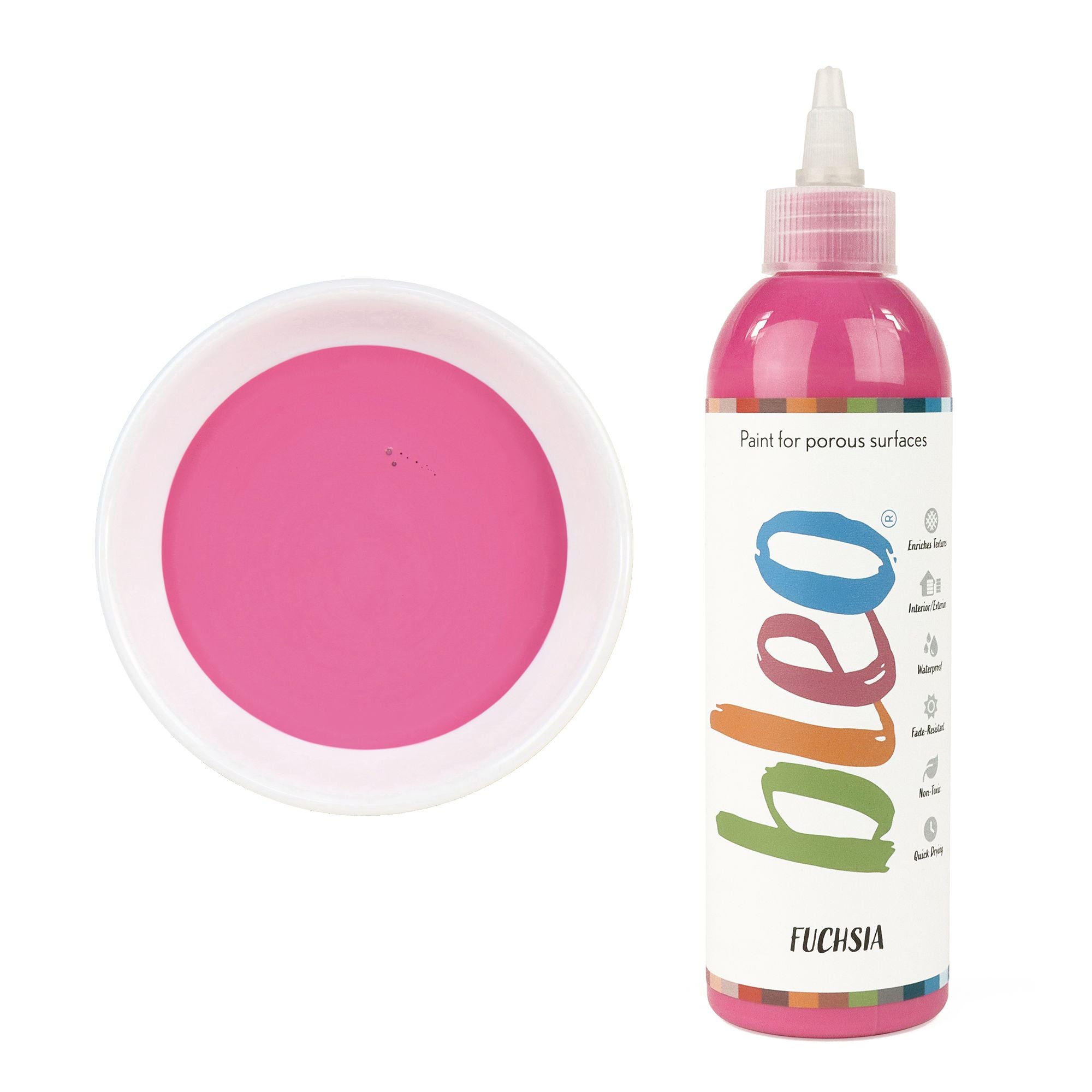 GLDB105006 [file:GLDB105006-1.jpg] Bleo Gel Paint, Fuchsia (250ml)