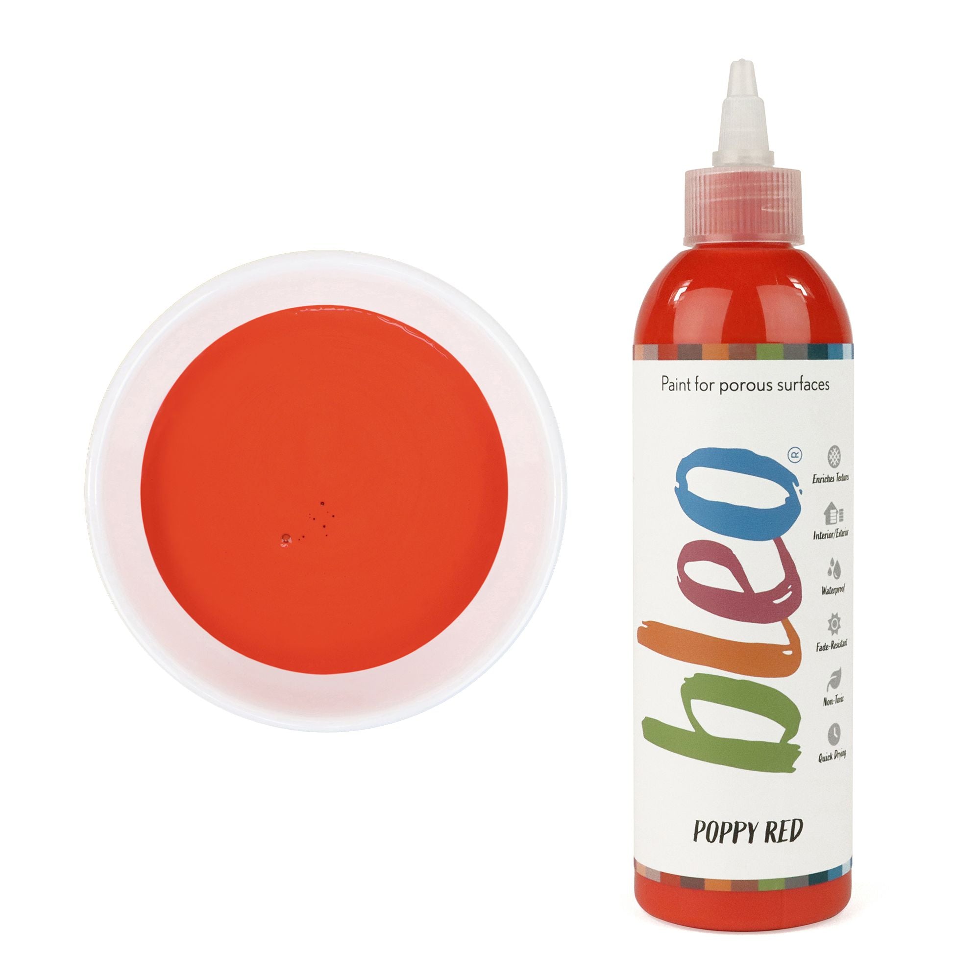 GLDB105009 [file:GLDB105009-1.jpg] Bleo Gel Paint, Poppy Red (250ml)