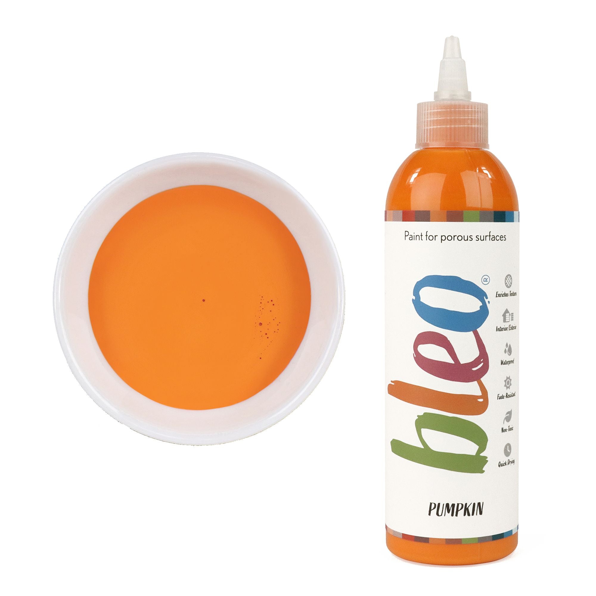 GLDB105011 [file:GLDB105011-1.jpg] Bleo Gel Paint, Pumpkin (250ml)