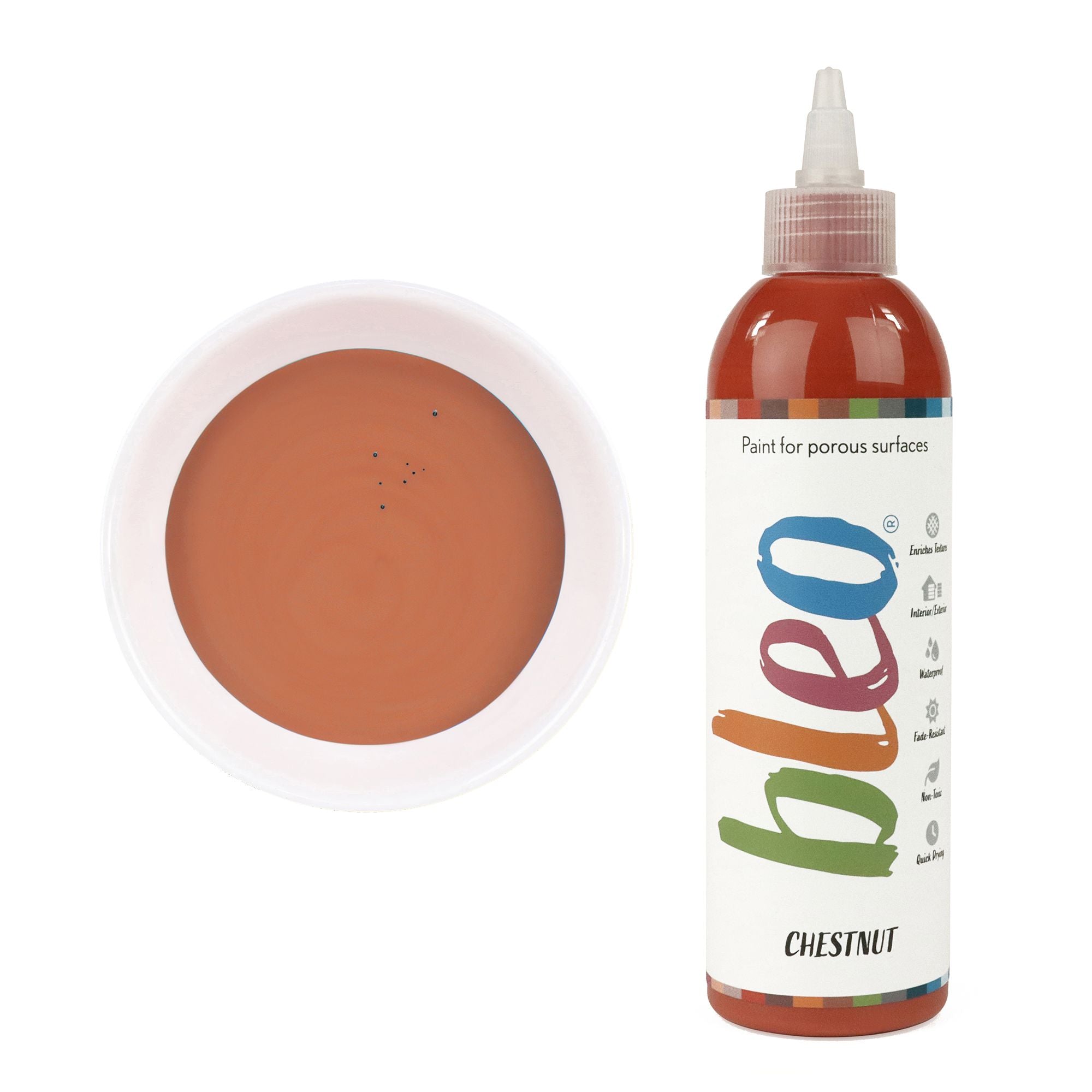GLDB105012 [file:GLDB105012-1.jpg] Bleo Gel Paint, Chestnut (250ml)