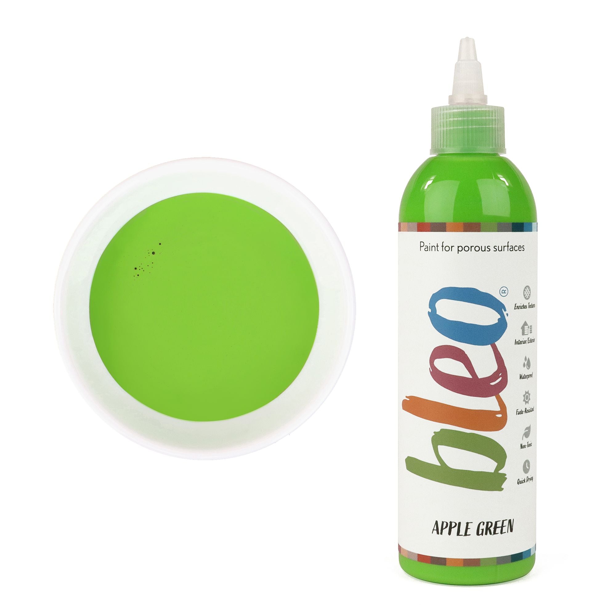 GLDB105013 [file:GLDB105013-1.jpg] Bleo Gel Paint, Apple Green (250ml)